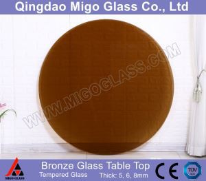 गोल ग्लास टेबल टॉप